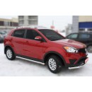 Пороги труба D 60,3 AllEst SSANG YONG ACTYON ACT-13.05